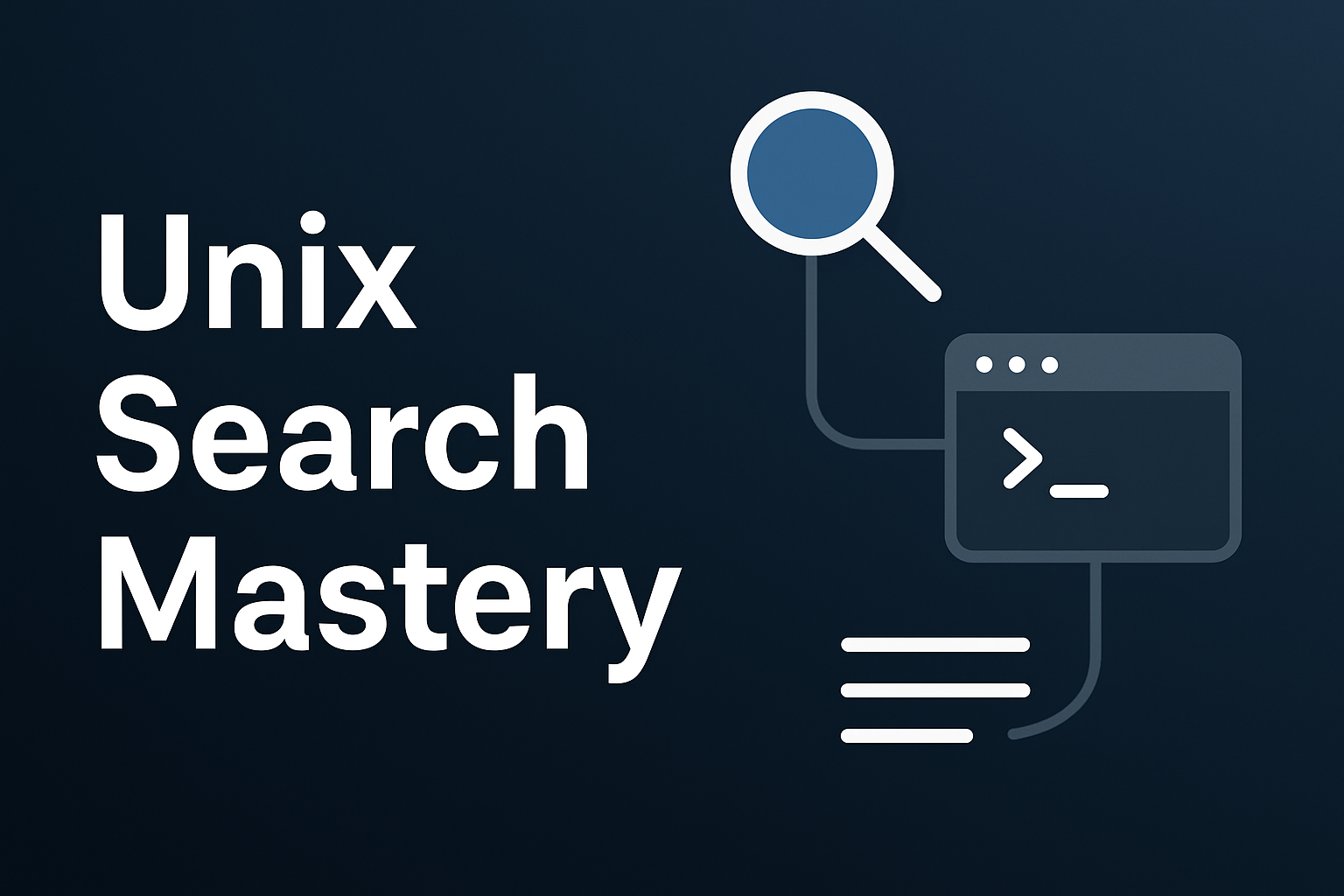 Unix Terminal Search Commands